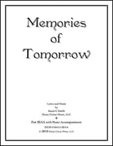 Memories of Tomorrow SSAA choral sheet music cover
